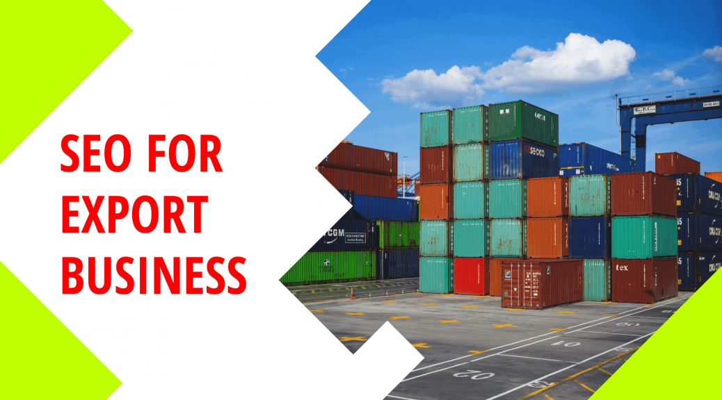 SEO for Export Business
